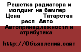 Решетка радиатора и молдинг на бампер › Цена ­ 3 500 - Татарстан респ. Авто » Автопринадлежности и атрибутика   